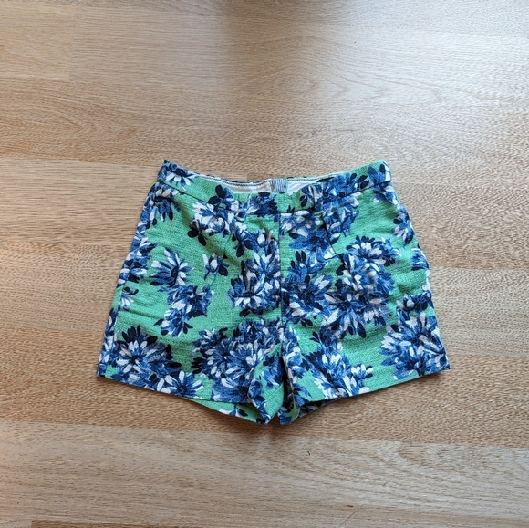 J. Crew Pants - JCrew high waisted floral shorts